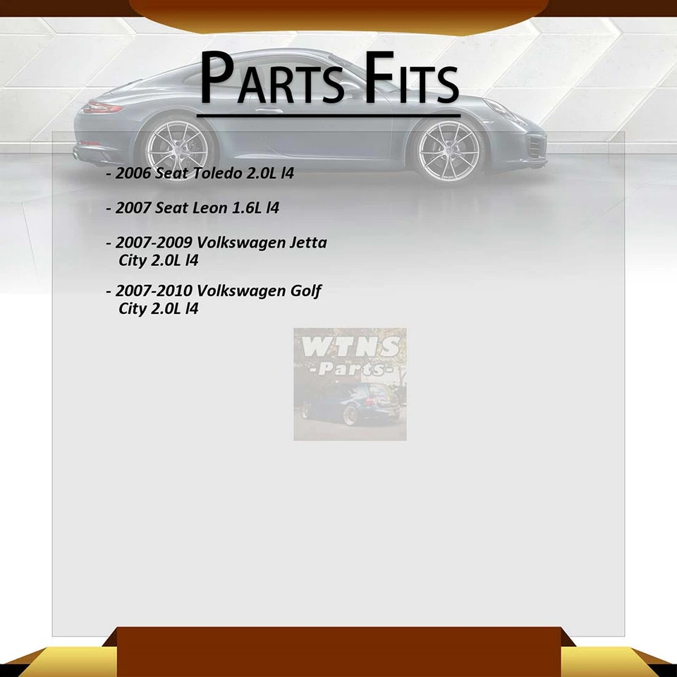 Kit de montagem de choque Monroe dianteiro traseiro 4x para Volkswagen Jetta City 2007-2009 - Imagem 3 de 4