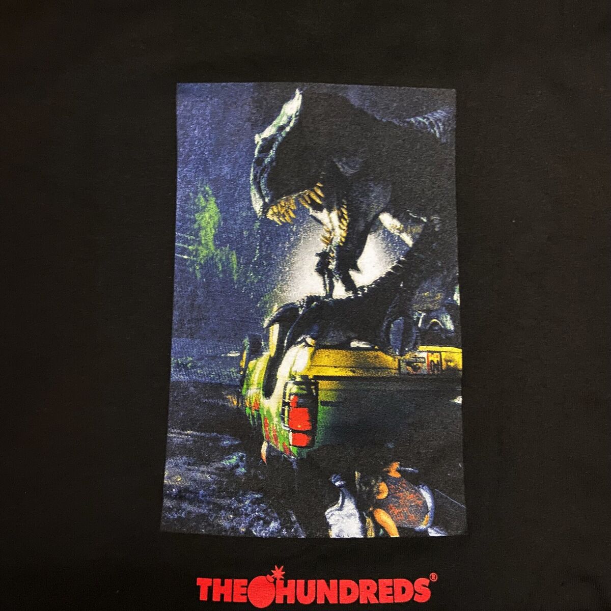 The Hundreds x Jurassic Park Crush Photo T-Shirt Mens Size The Hundreds x Jurassic Park Crush Photo T-Shirt Mens Size