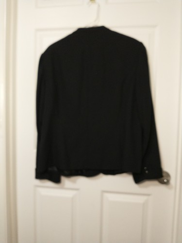 Dress Barn Ladies Jacket 18w Blk. 4 Button, armpit To Armpit Is 25 - Bild 8 von 9