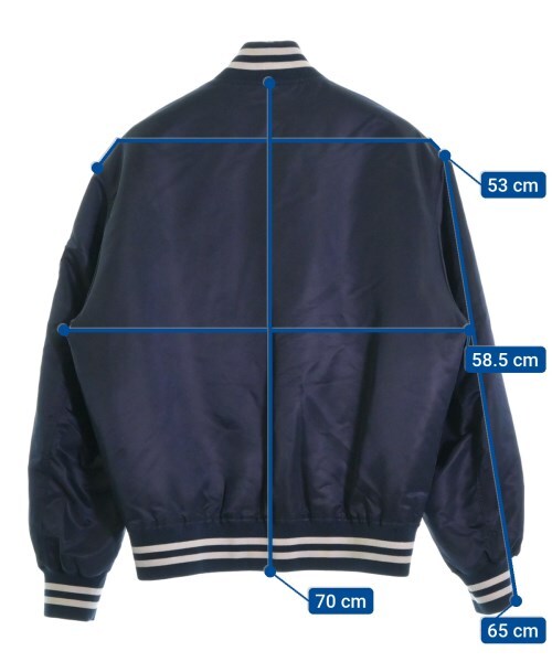 VERSACE Varsity Jacket Navy 46(Approx. M) 2200451154064