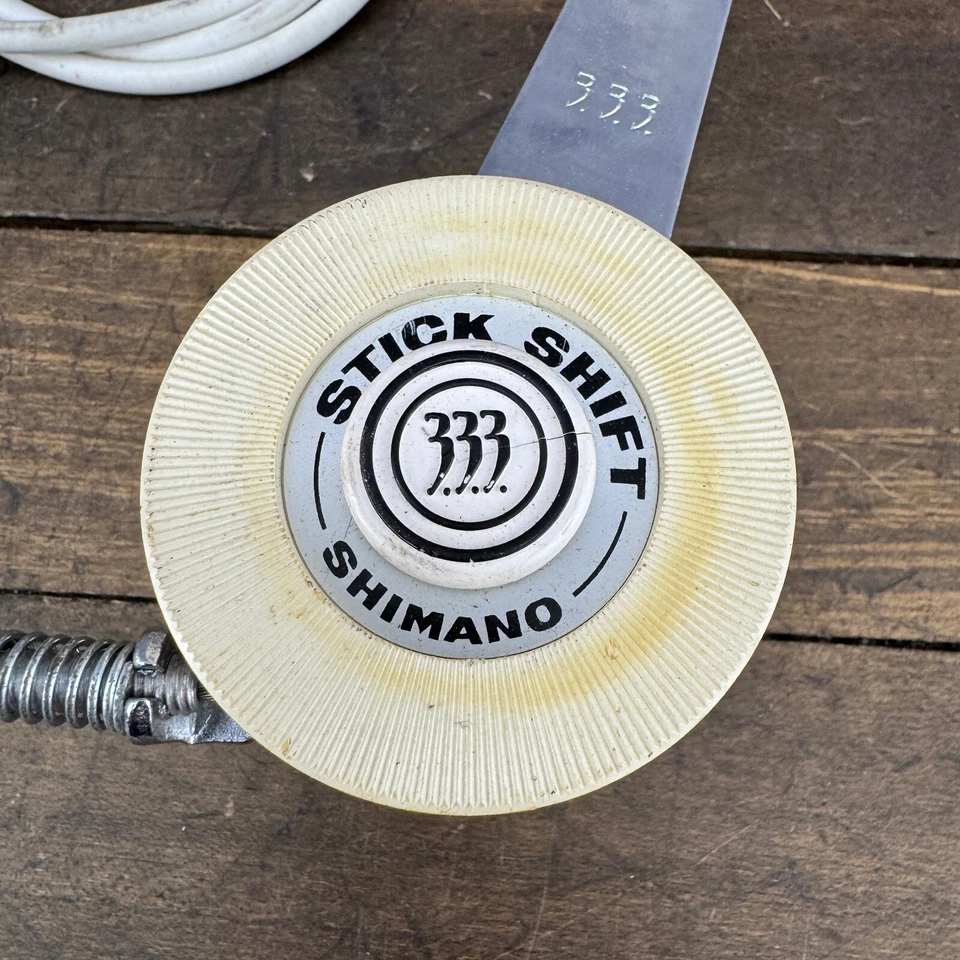 Vintage Shimano Click Stick 3 Speed Shifter NOS Muscle Bike 333 3s 1970s White - Image 2 of 4