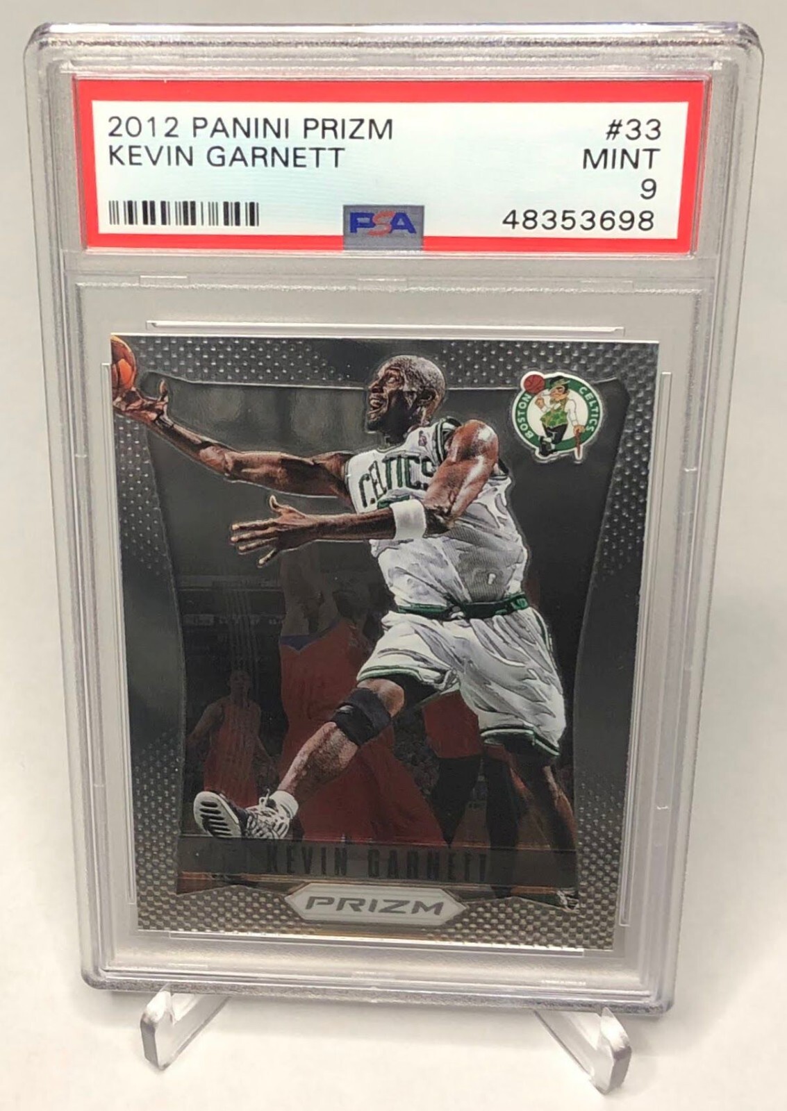 2012 Panini Prizm Kevin Garnett PSA 9 #33