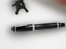 Classique Bureau Stylo à Bille Métal Argent Noir Cadeau Professeur École Neuf