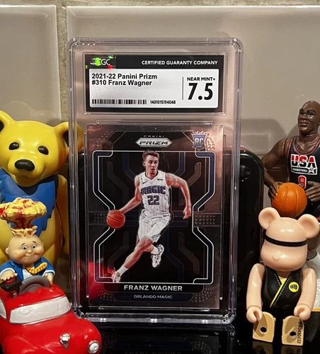 2021-22 Panini Prizm #310 Franz Wagner Magic RC Rookie CGC 7.5 NM🏀🏆