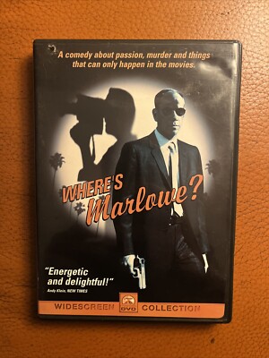 Where's Marlowe w/ Insert (DVD, 2000) Miguel Ferrer, Mos Def 1999 R1 USA OOP