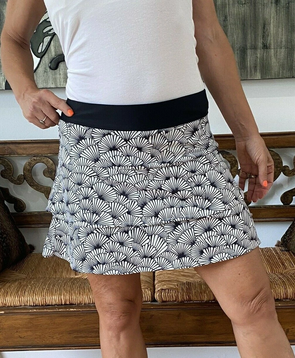 sweaty-betty scallop ruffle skort match play tennis running 