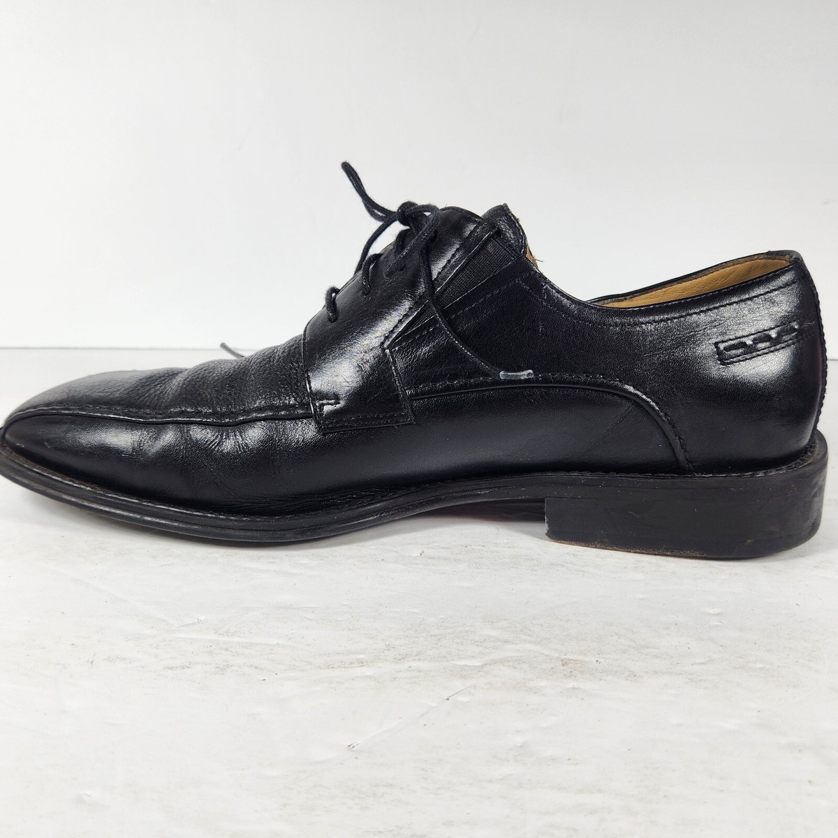Brass Boot Walking Gloves Mens 11 M Black Leather Oxfords 
