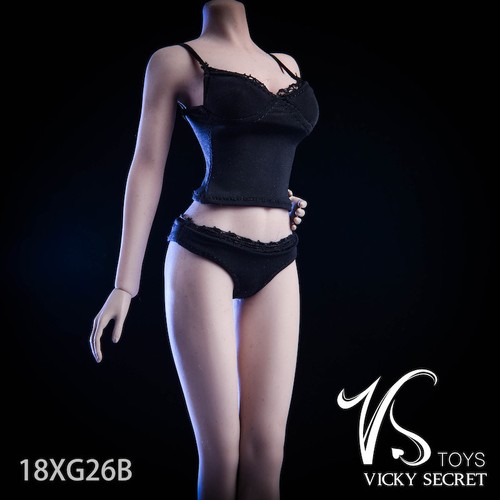 1/6 Camisole Höschen Unterwäsche Set für 12 Zoll Phicen Jiaou Hot Toys Damenfigur - Bild 4 von 4