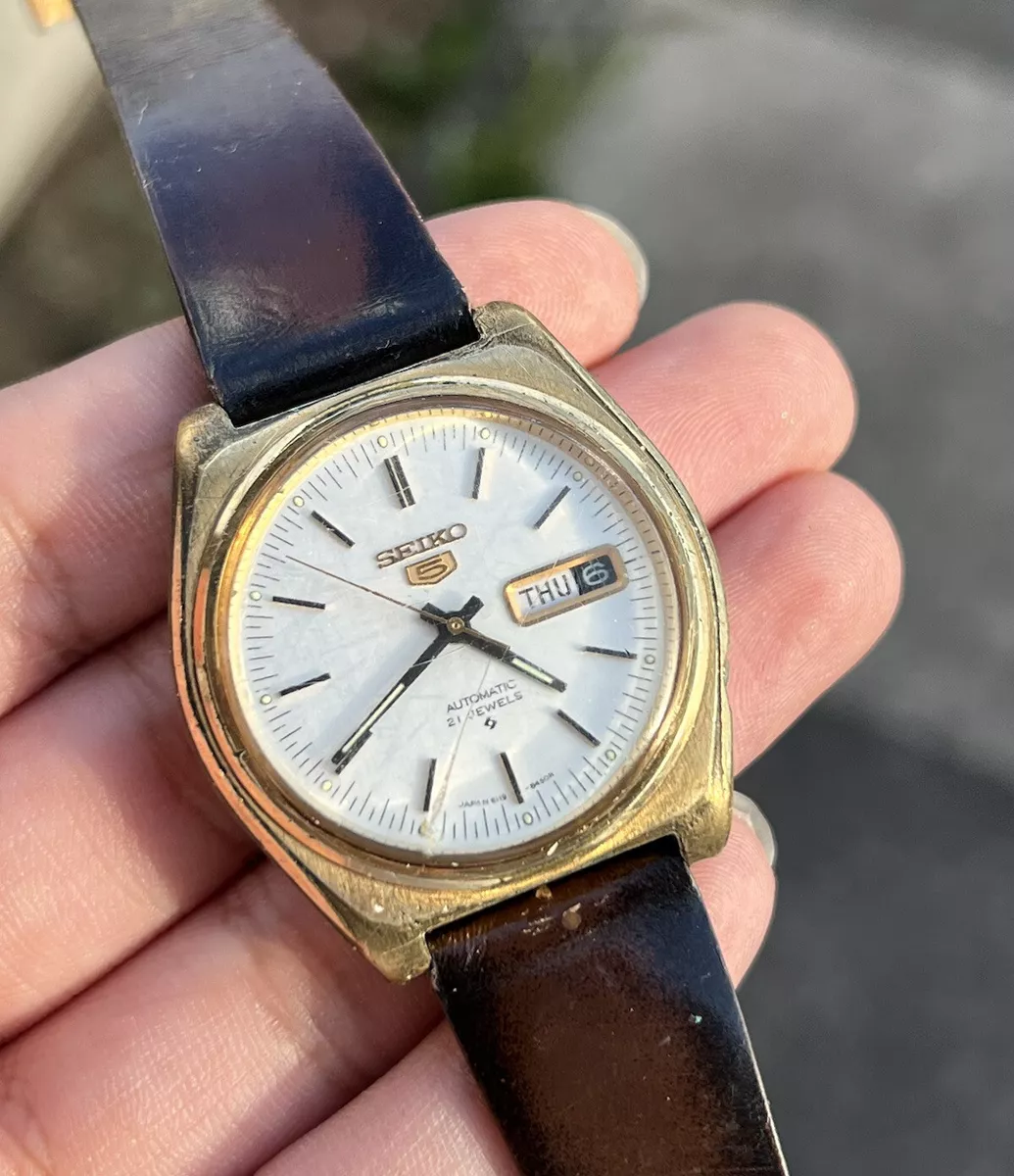 Seiko 5 discount day date vintage