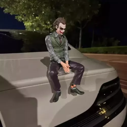 DC Comics The Joker Figure Car Accessory - Car Mounted Joker The Dark Figure 9'' - Picture 12 of 17
