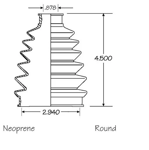 Kit de reparación de arranque CV delantero exterior para Mazda CX-7 2010-2012 (ver gráfico) Foto 4 de 4