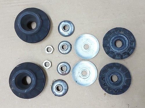 🢂STOßDÄMPFER HA HINTEN GUMMI SCHEIBE VW CORRADO GOLF 2 GTI 16V G60 COUNTRY