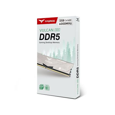 TEAMGROUP T-FORCE VULCAN ECO 32GB (2 x 16GB) PC5-48000 (DDR5-6000