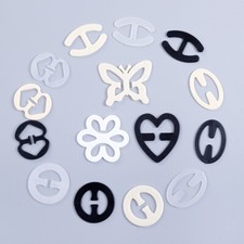3PCs Bra Buckle Adjustable Back Strap Holder Cleavage Control Buckle Plastic UK  
