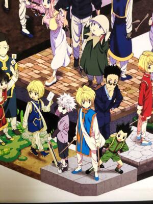 HUNTERXHUNTERタペストリー hunter x hunter tapestry poster anime manga Yoshihiro Togashi