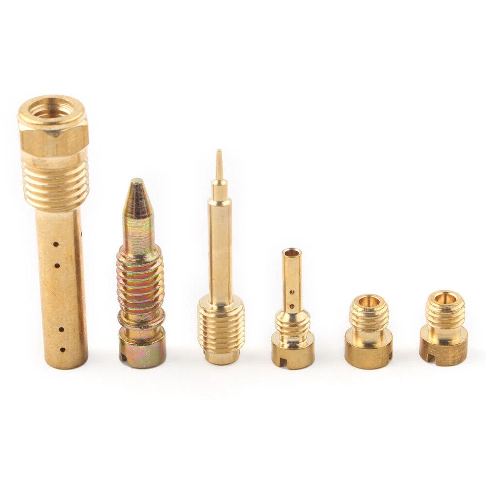 For Kawasaki KLR250 1987-2002 KLR 250 Carburetor Repair Kit + Plunger Diaphragm - Image 3 of 4