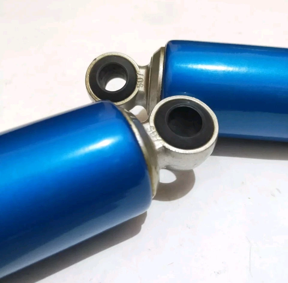 Yamaha 100 L2 L2G YL2 YL3 L2DX L2SN DX100 Rear Cushion Assy Shock Absorber Blue - Image 4 of 4