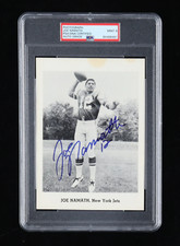 Joe Namath Signed Jets 