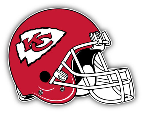 Kansas City Chiefs NFL Football Helmet Logo Car Bumper Sticker - 3'', 5'' or 6'' - Afbeelding 1 van 1
