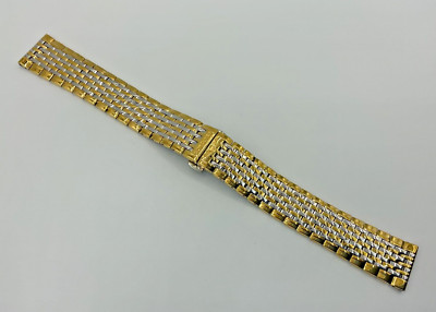 GENUINE 13MM LONGINES SS TWO-TONE WATCH BAND BRACELET LA GRANDE CLASSIQUE 24MM