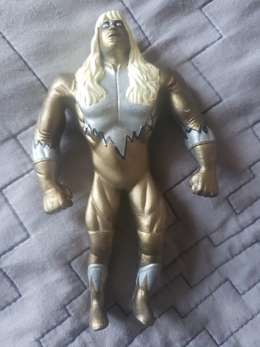 WWF WWE 1996 Titan Sports Just Toys Bendems Gold D...