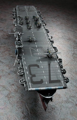 HASEGAWA 1/350 US Navy Escort Carrier CVE-73 Gambia Bay Plastic Model Z27 New - Picture 4 of 7