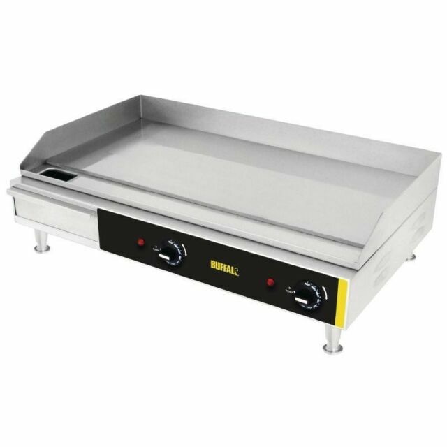Buffalo G791 Extra Wide Countertop Electric Griddle Silver