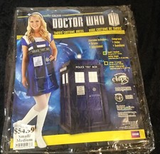 BBC  Doctor Who  TARDIS Dress Halloween Party Costume Adult Women S/M