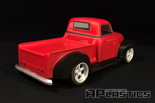 RC Body Car Drift 1:10 Chevy 51 Chevrolet Pickup Truck 1951 APlastics New Shell - Picture 3 of 12