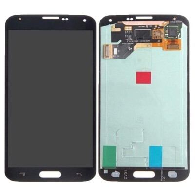 LCD Display Screen Digitizer Assembly Without Home Button For Galaxy S5 - Black