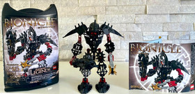 Bionicle Glatorian Legends Set of 6 : 8984 - 8989 w/Canisters & Manuals.