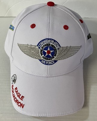 Commemorative Air Force Wings Over Houston Air Show Hat Eagle Squadron F-22