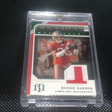 Panini National Treasures Century Materials Ronde Barber Buccaneers 2020 /5