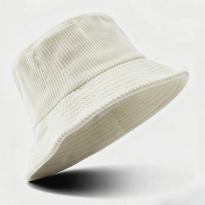 Corduroy Fisherman's Hat Versatile and Warm for Fall/Winter Unisex