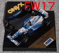 Williams Renault FW17 1/43 Hill Minicar 14Y JAPAN