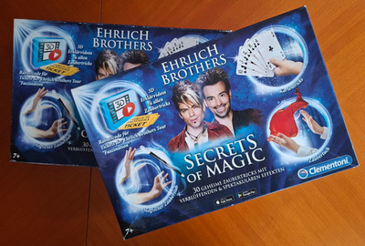 2 Zauberkästen Erlich Brothers: Secrets of Magic (Clementoni)