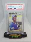 1989 FLEER KEN GRIFFEY JR #548 SEATTLE MARINERS HOF New Slab RC PSA 8 NM-MT