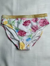 Tommy Bahama Girls Floral Bikini Bottom Sz 10/12 New