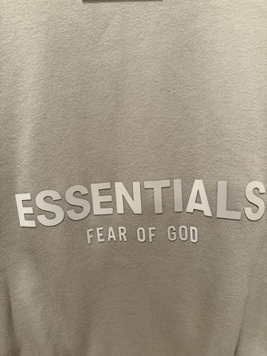 Fear Of God Essentials Full Zip Jacket Size Medium - Picture 8 of 17