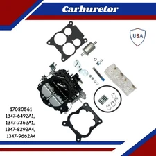 For Marine Carburetor Rochester Quadrajet Mercruiser 260 17080561 350 Engine
