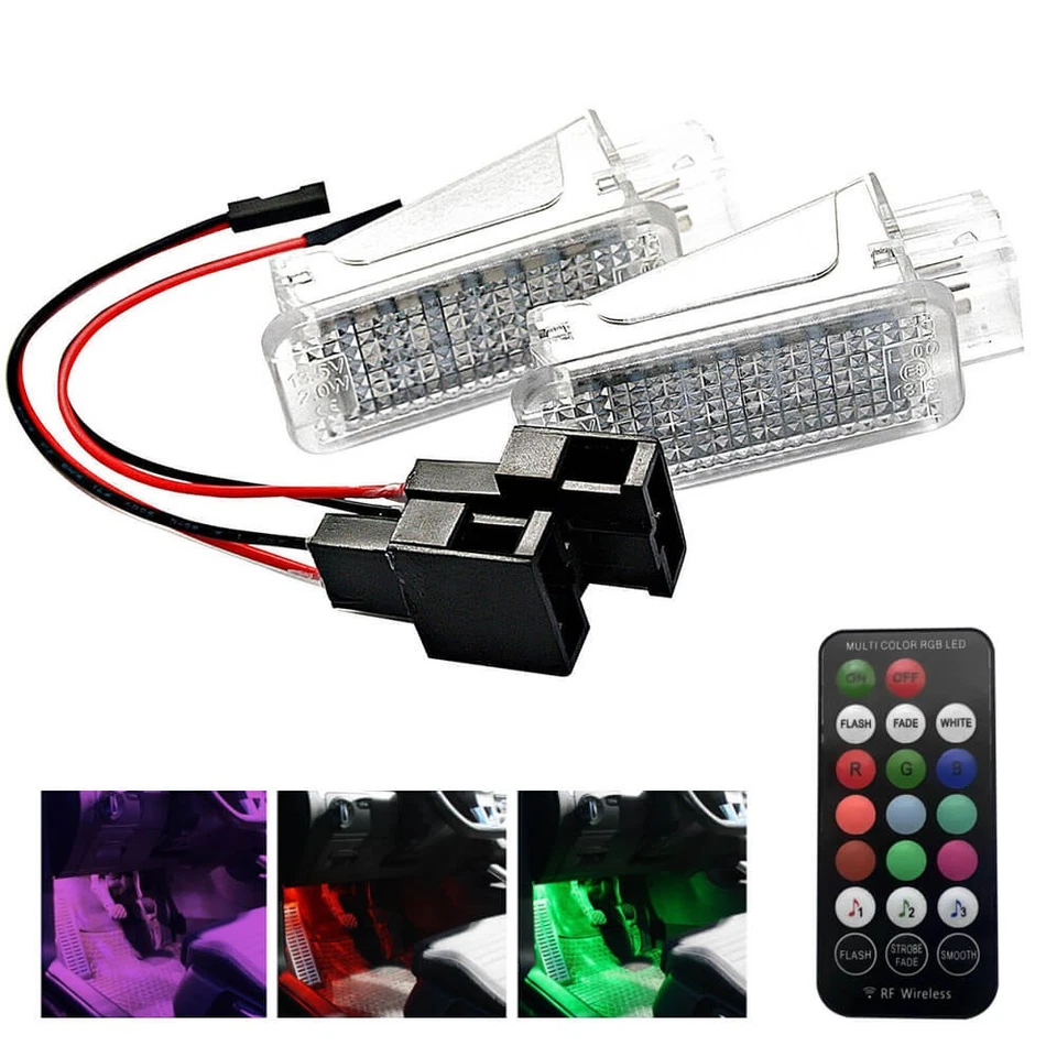 Módulos de iluminación LED RGB adecuados para Audi A1 A3 A4 A5 A6 A7 Q3 Q5 Q7 Foto 2 de 4