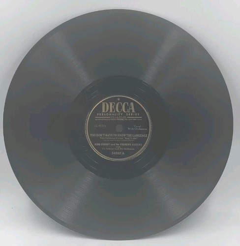 Bing Crosby & die Andrews-Schwestern: Sie müssen die Sprache nicht kennen/apalachisch - Bild 1 von 5
