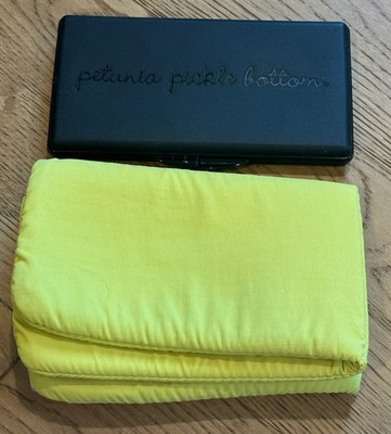 New Petunia Pickle Bottom Changing Pad / Black Wipe Case