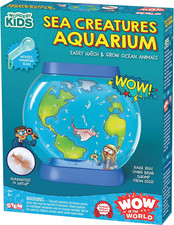 Wow in the World SEA Creatures Aquarium Hatch Raise Real Brine Shrimp Easy