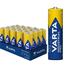 Varta AA Industrial Pro Alkaline Long Lasting Batteries MN1500 1.5V LR6 Battery