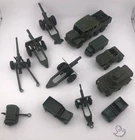 Vintage Mixed Toys Military Vehicle & Artillery Job Lot Army Models Diecast