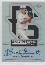 2015 Leaf Metal Draft Perfect Game Metal Braxton Garrett #BA-BG1 Auto a2v