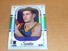 2025/26 Panini Signature Series ALEX TOOHEY PURPLE WARRIORS ROOKIE 30/35 K1775