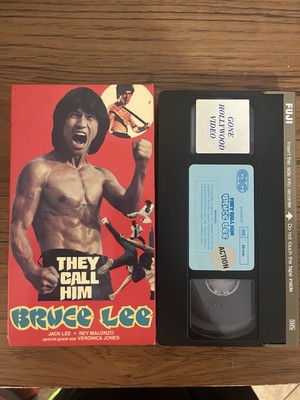 THEY CALL HIM BRUCE LEE Rare!! CIC VIDEO Canada Brucesploitation Clones Kung Fu
