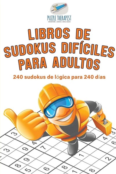 Libros De Sudokus DifíCiles Para Adultos 240 Sudokus De LóGica Para 240 DíAs-image